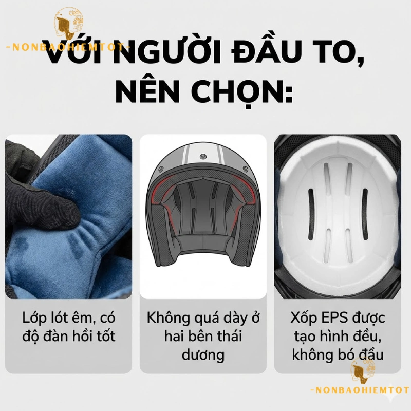 Quan sát kỹ lớp lót và xốp EPS