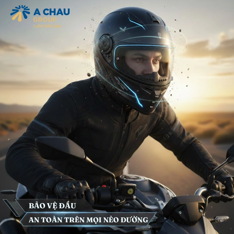 20 công dụng của nón bảo hiểm là bảo vệ khỏi tác động từ môi trương bên ngoài