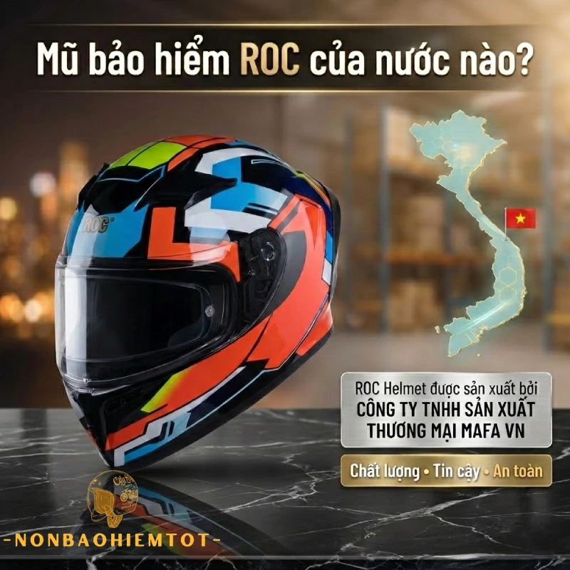 Mũ bảo hiểm ROC của nước nào