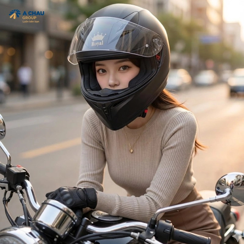 Mũ fullface thiên về đi phố