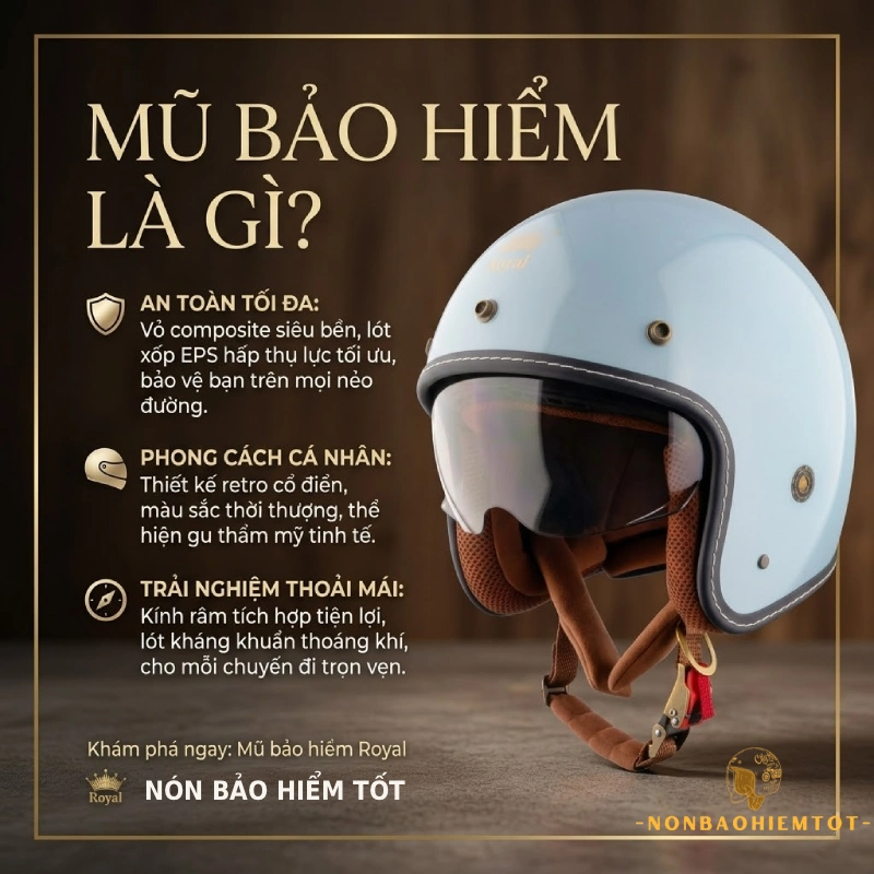 Mũ bảo hiểm là gì?