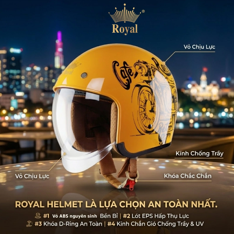 Royal Helmet là lựa chọn tối ưu nhất