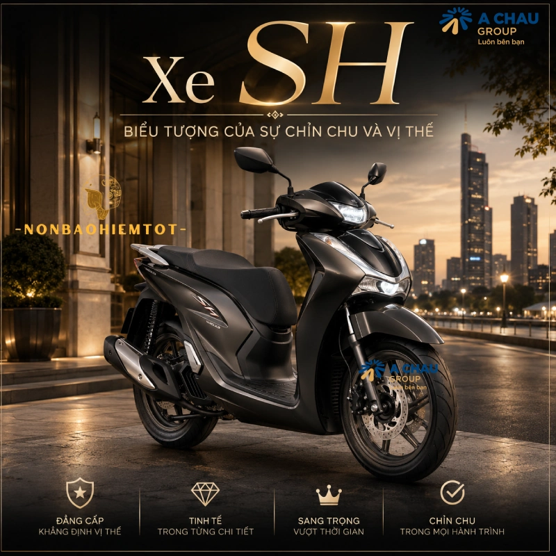 Xe SH một biểu tượng của sự chỉn chu và vị thế