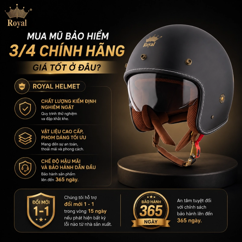 Mua mũ bảo hiểm chính hãng ở đâu