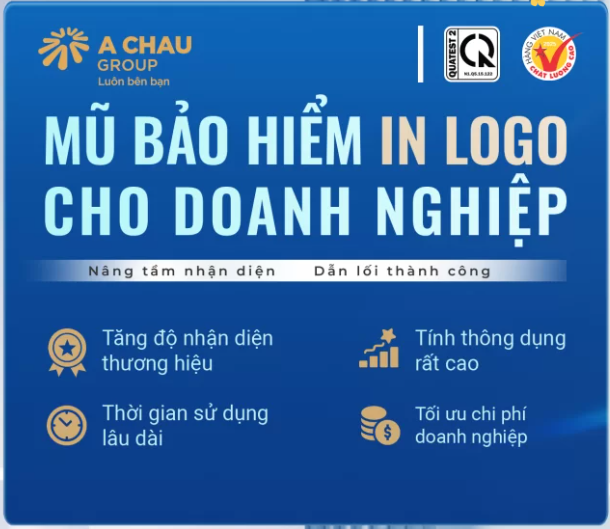 Mũ bảo hiểm in logo