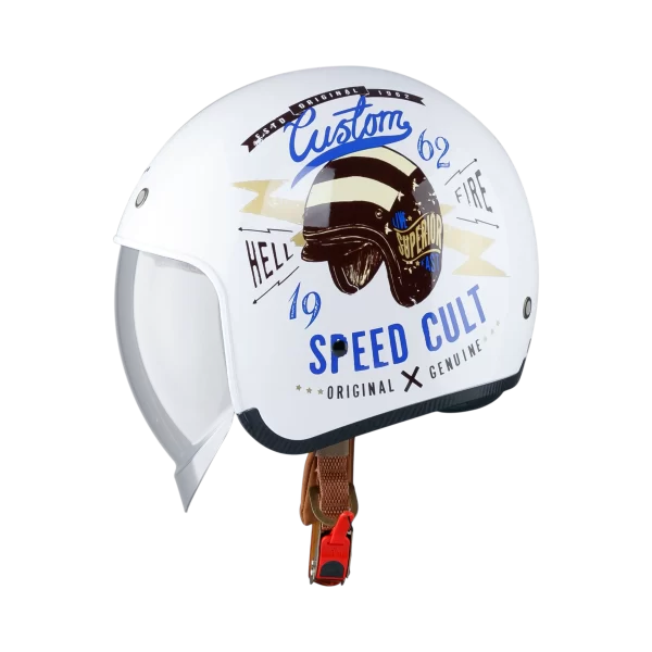 Mũ bảo hiểm 3/4 V9 Bóng